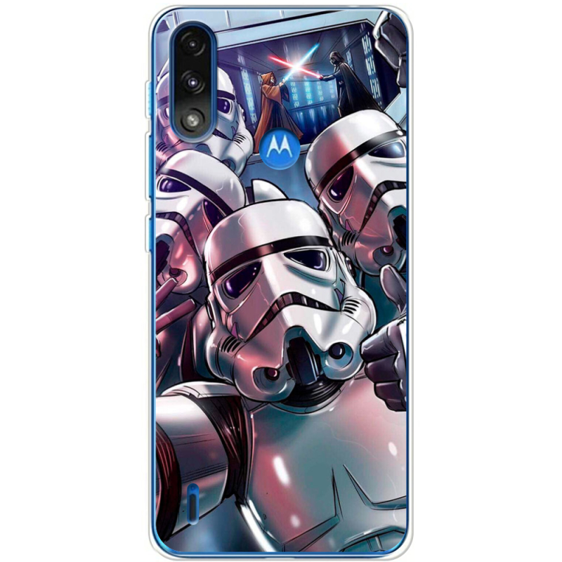 Чехол BoxFace Motorola E7 Power Stormtroopers