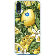 Чехол BoxFace Motorola E7 Power Lemon Pattern