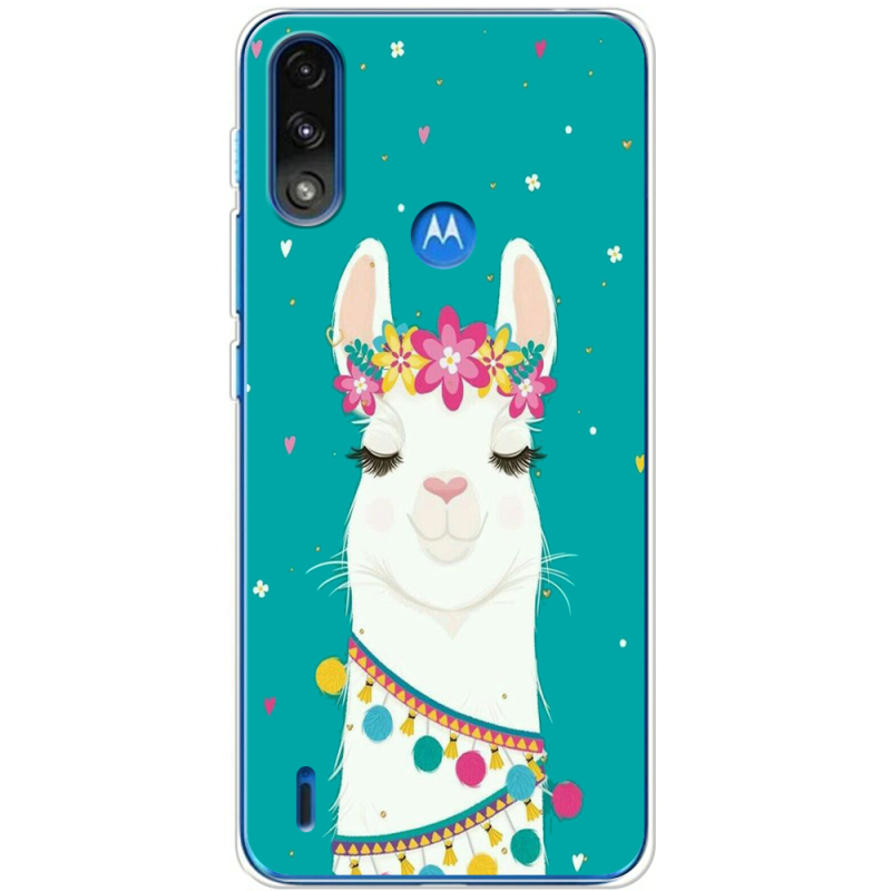Чехол BoxFace Motorola E7 Power Cold Llama