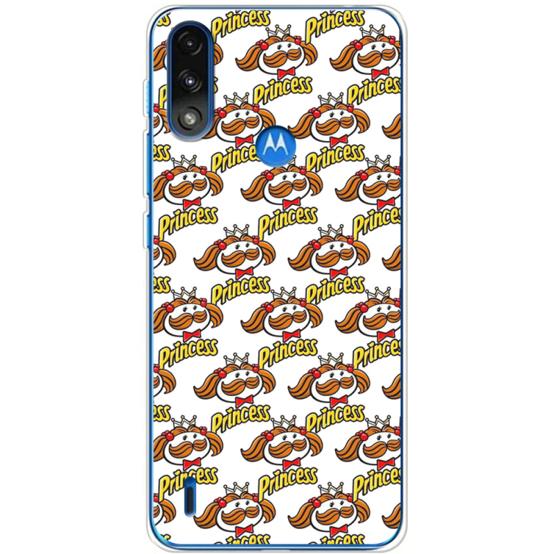 Чехол BoxFace Motorola E7 Power Pringles Princess