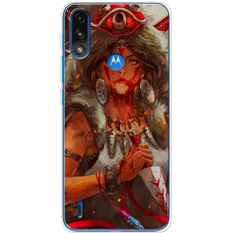 Чехол BoxFace Motorola E7 Power Принцесса Мононоке