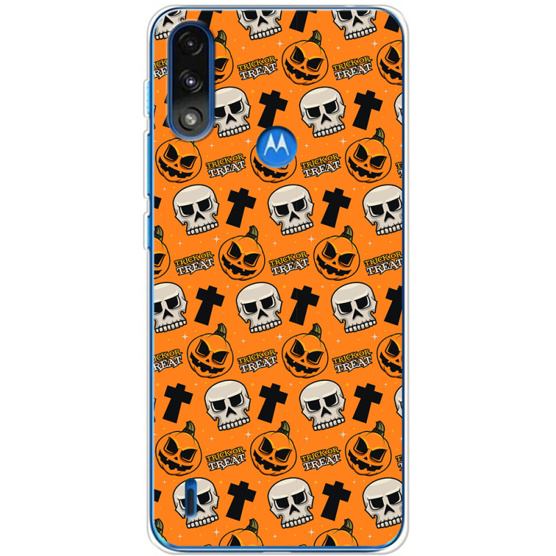 Чехол BoxFace Motorola E7 Power Halloween Trick or Treat