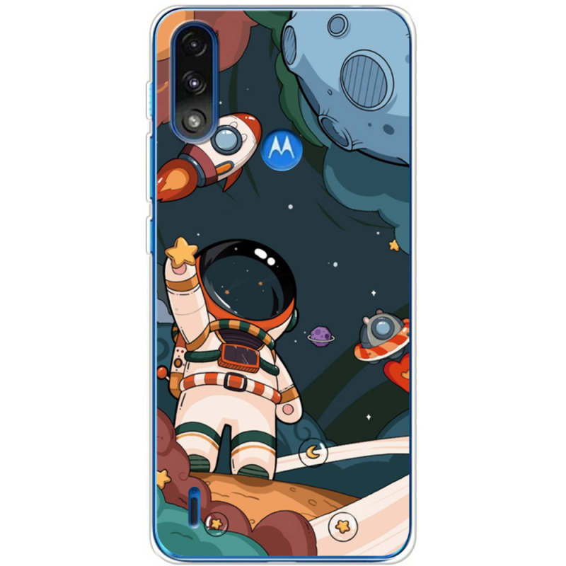 Чехол BoxFace Motorola E7 Power Space Mission