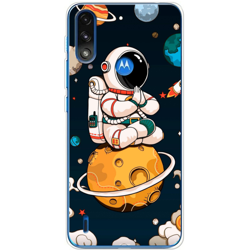 Чехол BoxFace Motorola E7 Power Astronaut