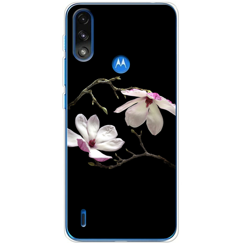 Чехол BoxFace Motorola E7 Power Ночные Магнолии