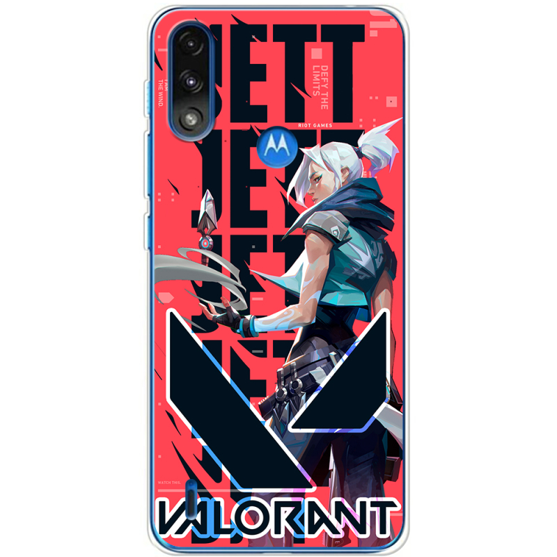 Чехол BoxFace Motorola E7 Power Valorant Jett