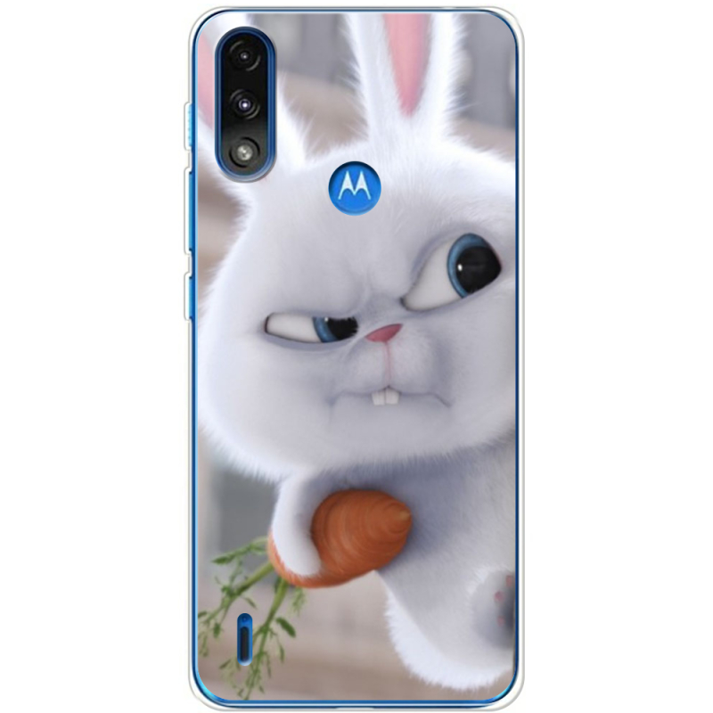 Чехол BoxFace Motorola E7 Power Rabbit Snowball