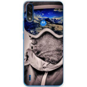 Чехол BoxFace Motorola E7 Power snowboarder