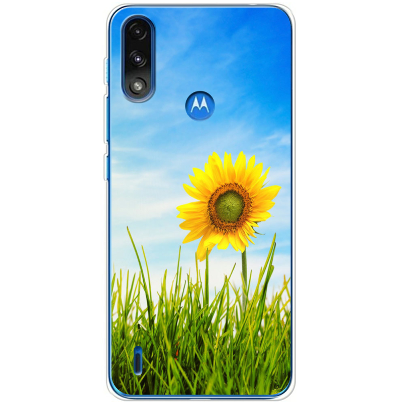 Чехол BoxFace Motorola E7 Power Sunflower Heaven