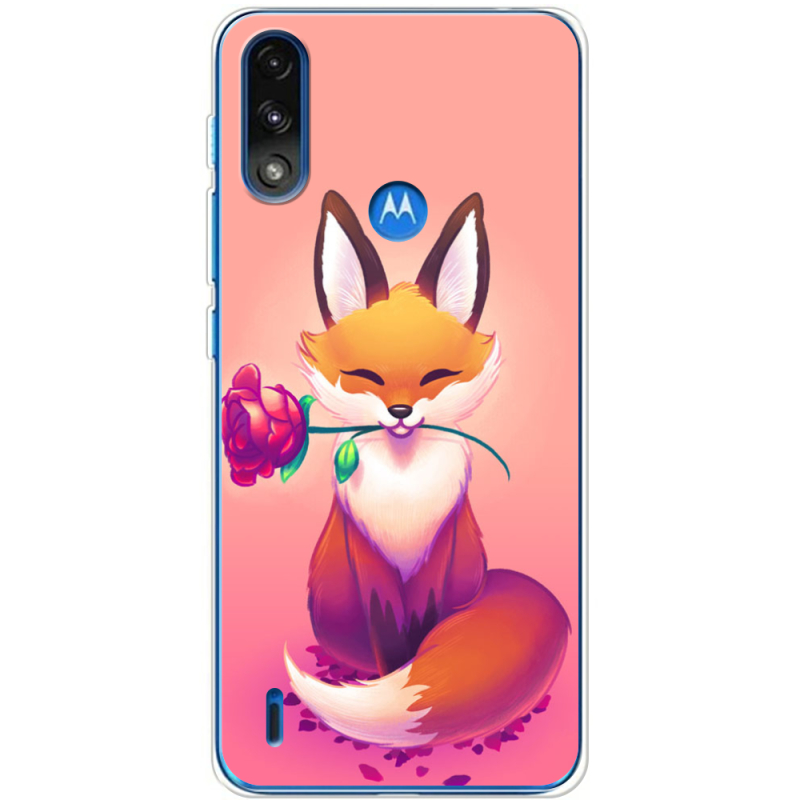 Чехол BoxFace Motorola E7 Power Cutie Fox