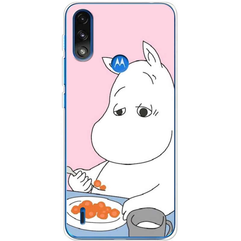 Чехол BoxFace Motorola E7 Power Mumintroll