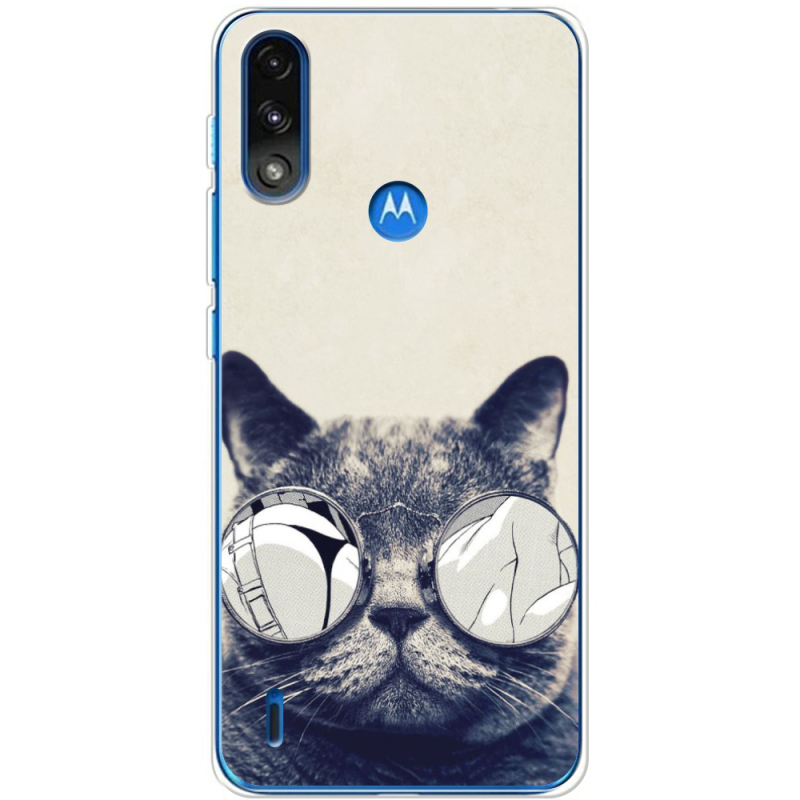 Чехол BoxFace Motorola E7 Power Соглядатай Кот