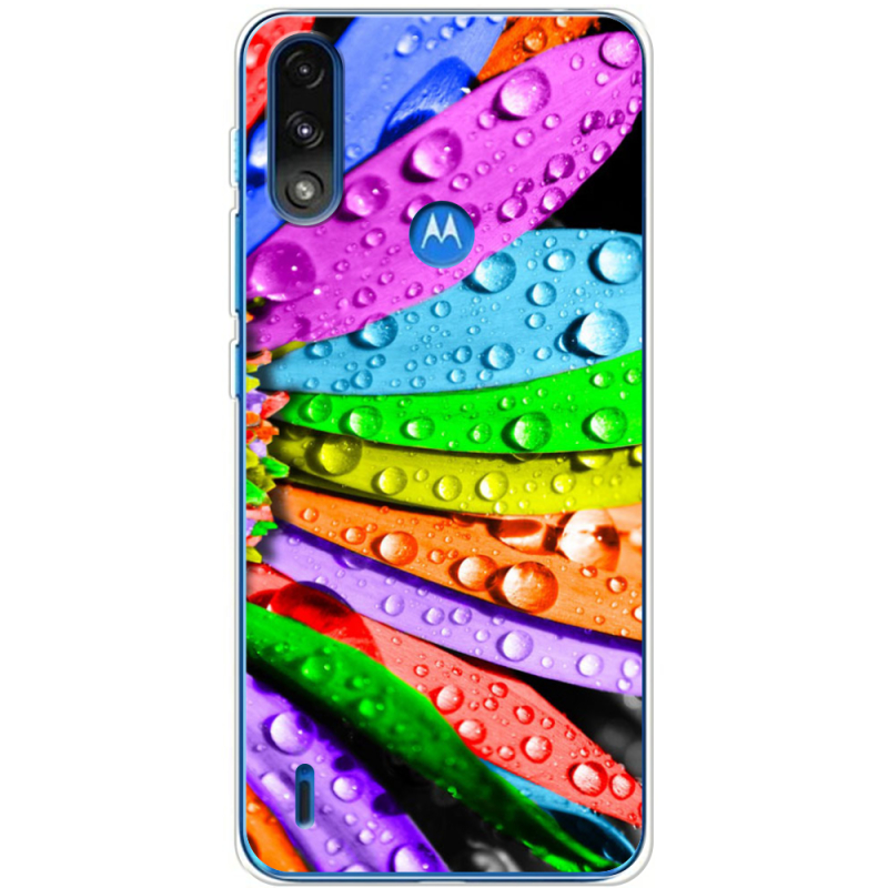 Чехол BoxFace Motorola E7 Power Colored Chamomile