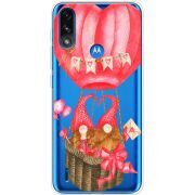 Прозрачный чехол BoxFace Motorola E7 Power Valentine Dwarfs