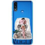 Прозрачный чехол BoxFace Motorola E7 Power VOGUE