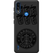 Черный чехол BoxFace Motorola E7 Power Black Coffee