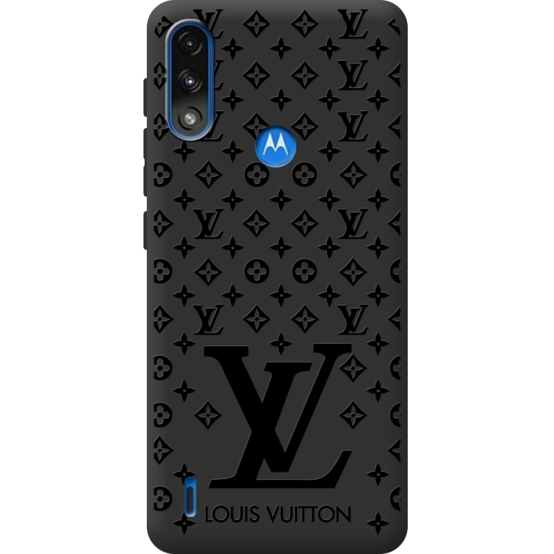 Черный чехол BoxFace Motorola E7 Power LV Style