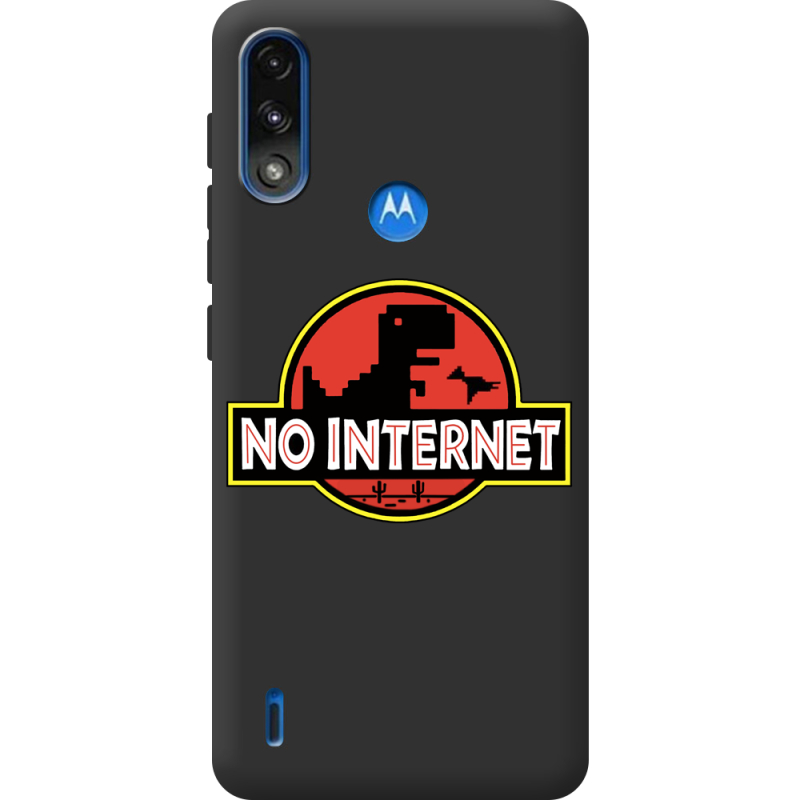 Черный чехол BoxFace Motorola E7 Power No Internet