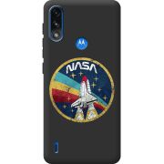 Черный чехол BoxFace Motorola E7 Power NASA