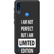 Черный чехол BoxFace Motorola E7 Power Limited Edition