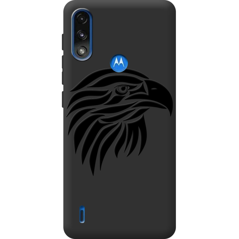 Черный чехол BoxFace Motorola E7 Power Eagle