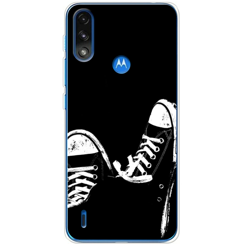 Чехол BoxFace Motorola E7i Power Black Sneakers