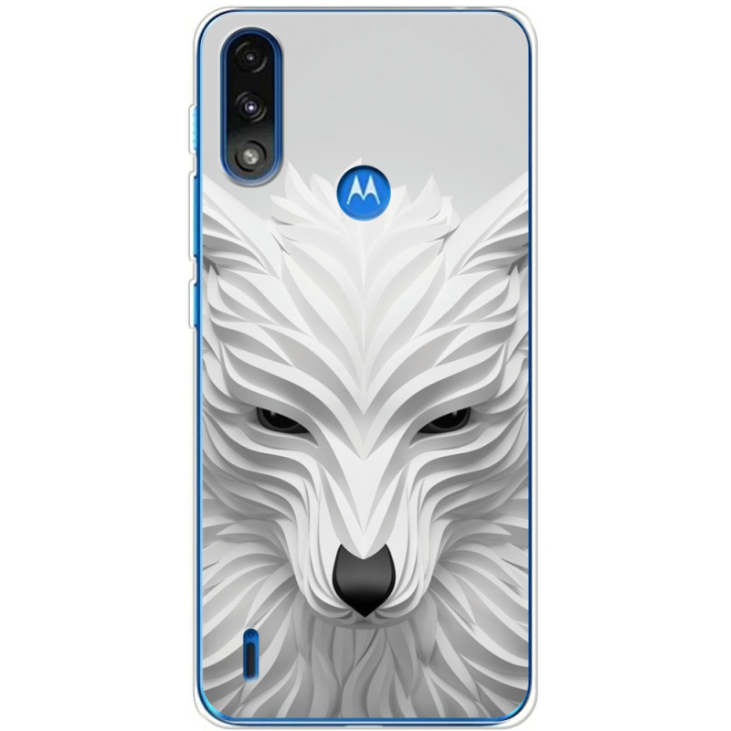 Чехол BoxFace Motorola E7i Power White Wolf