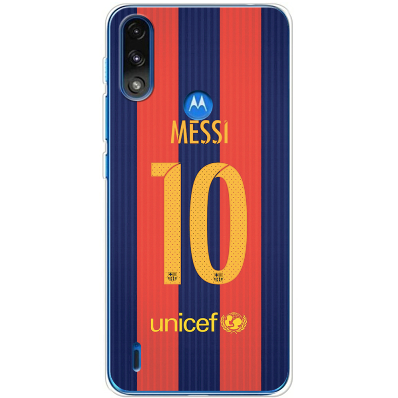 Чехол BoxFace Motorola E7i Power Messi 10