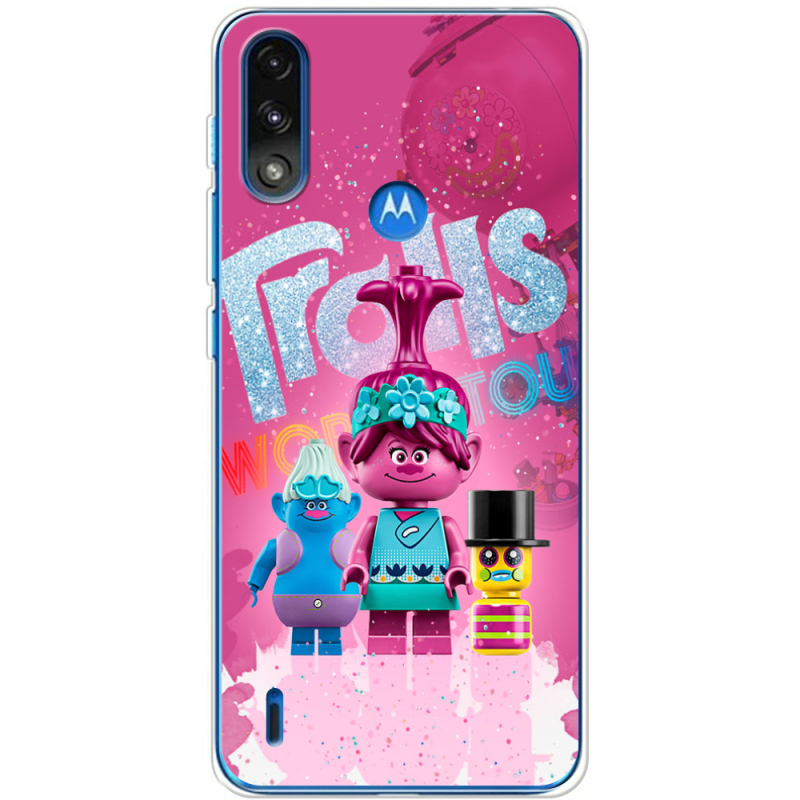 Чехол BoxFace Motorola E7i Power Lego Trolls