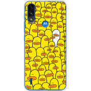 Чехол BoxFace Motorola E7i Power Yellow Ducklings