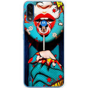 Чехол BoxFace Motorola E7i Power Girl Pop Art