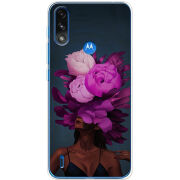 Чехол BoxFace Motorola E7i Power Exquisite Purple Flowers