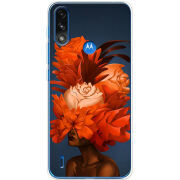 Чехол BoxFace Motorola E7i Power Exquisite Orange Flowers