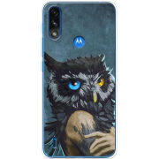 Чехол BoxFace Motorola E7i Power Owl Woman