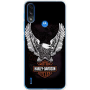 Чехол BoxFace Motorola E7i Power Harley Davidson and eagle
