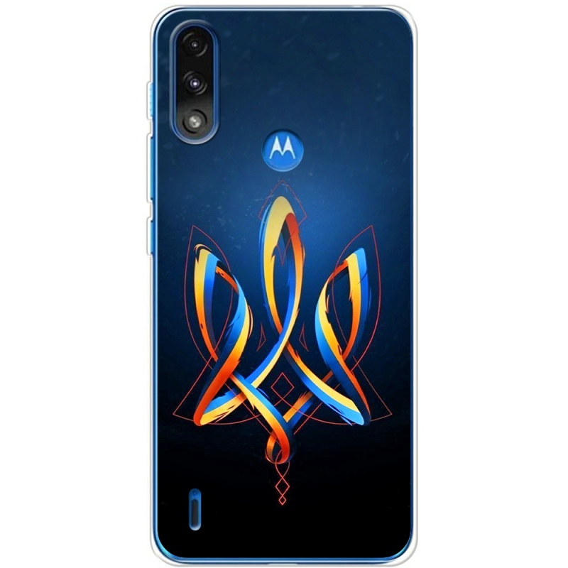 Чехол BoxFace Motorola E7i Power Ukrainian Emblem