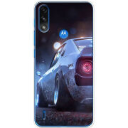 Чехол BoxFace Motorola E7i Power Silver Car