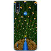 Чехол BoxFace Motorola E7i Power Peacocks Tail