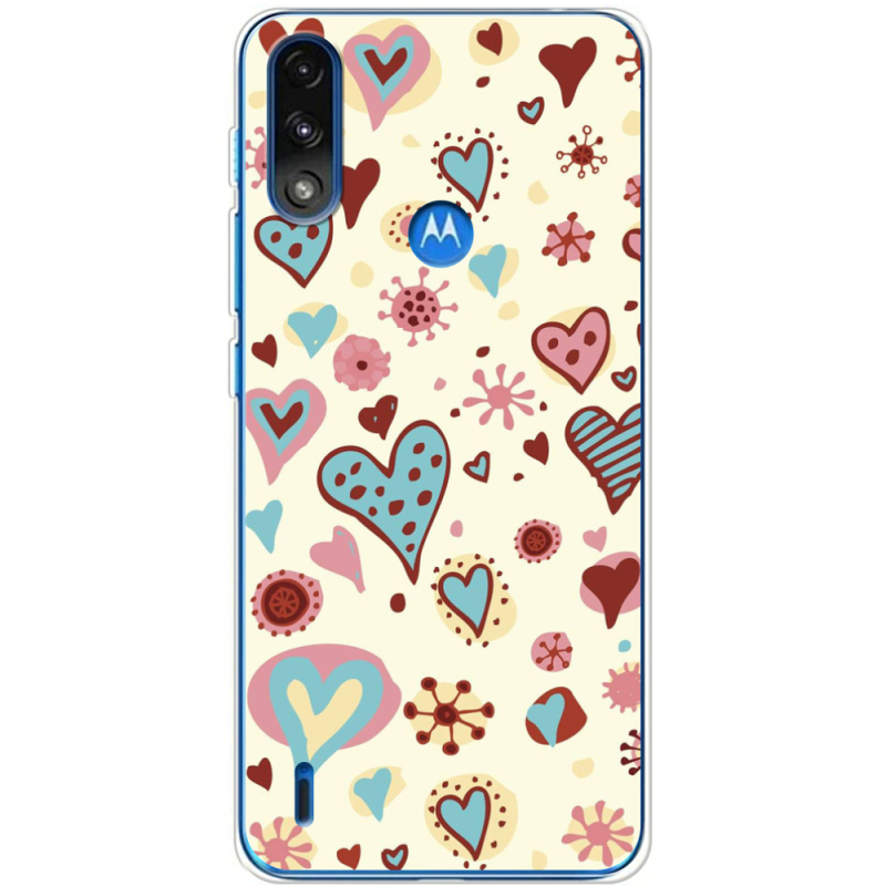 Чехол BoxFace Motorola E7i Power Be my Valentine