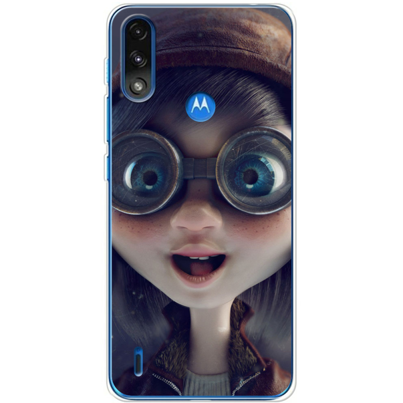 Чехол BoxFace Motorola E7i Power Blue Eyes