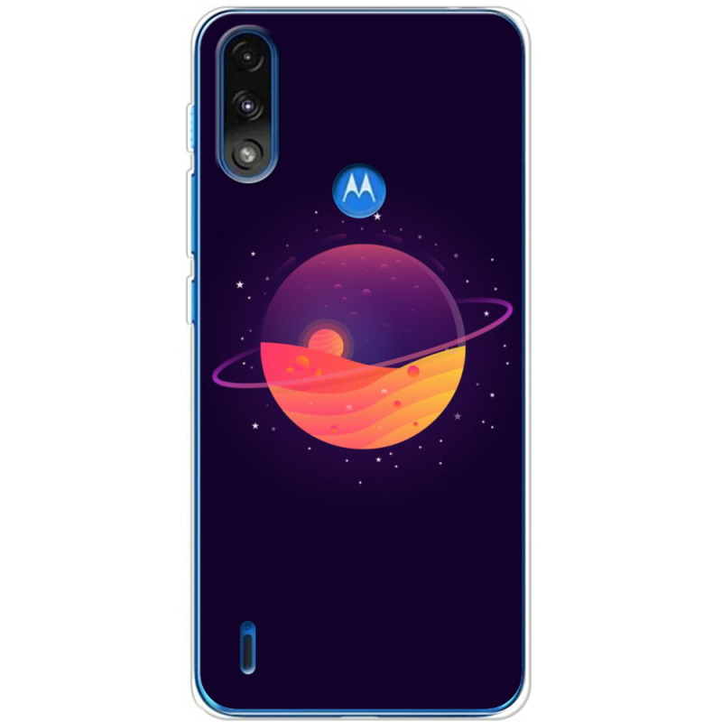 Чехол BoxFace Motorola E7i Power Desert-Planet