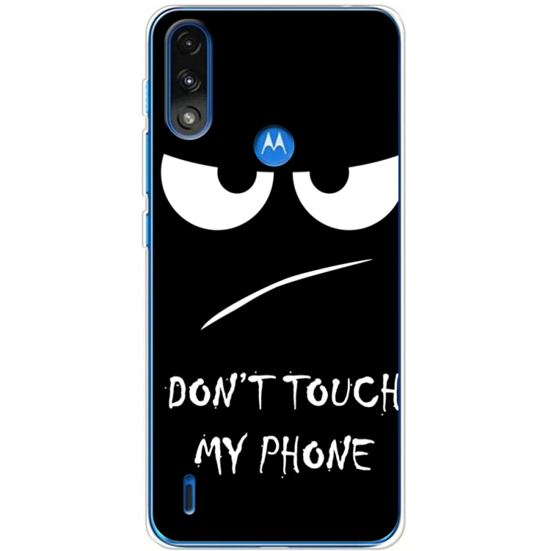 Чехол BoxFace Motorola E7i Power Don't Touch my Phone