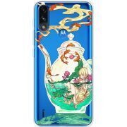 Прозрачный чехол BoxFace Motorola E7i Power Kettle