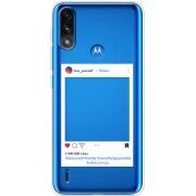 Прозрачный чехол BoxFace Motorola E7i Power Insta