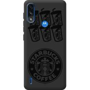 Черный чехол BoxFace Motorola E7i Power Black Coffee