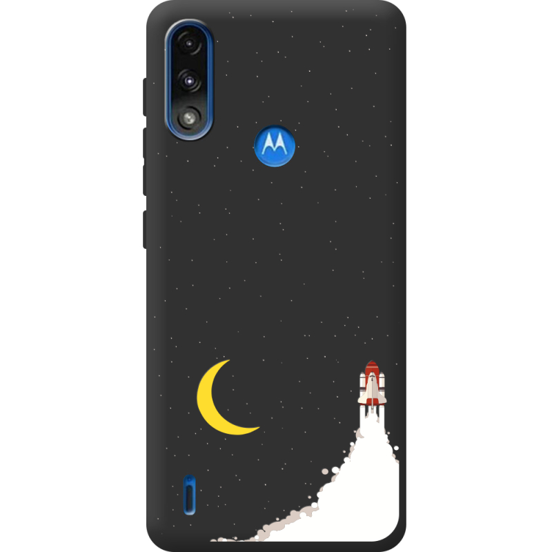 Черный чехол BoxFace Motorola E7i Power Meet The Stars