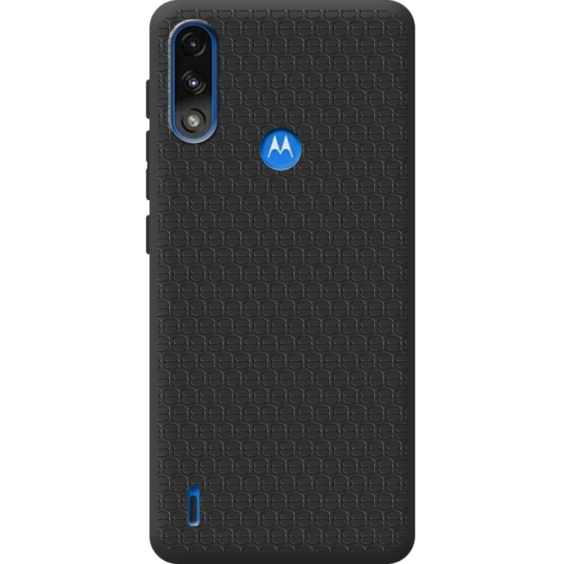 Черный чехол BoxFace Motorola E7i Power Black Barrels