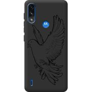 Черный чехол BoxFace Motorola E7i Power Dove