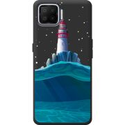 Черный чехол BoxFace OPPO A73 Lighthouse