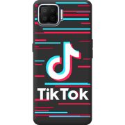 Черный чехол BoxFace OPPO A73 Tik Tok